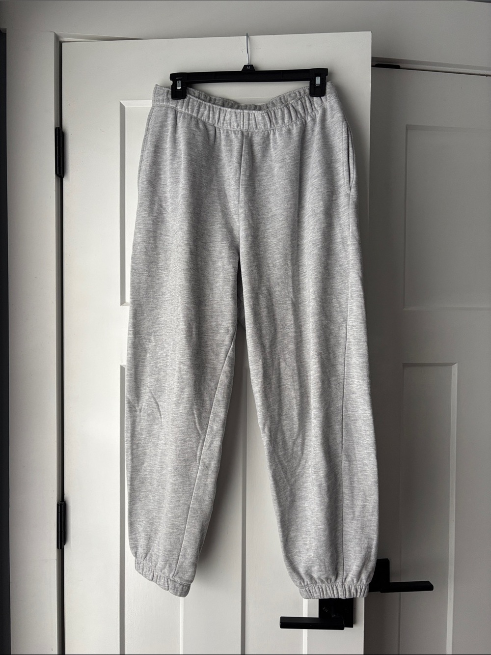 American Eagle Outfitters Light Gray Track Pants